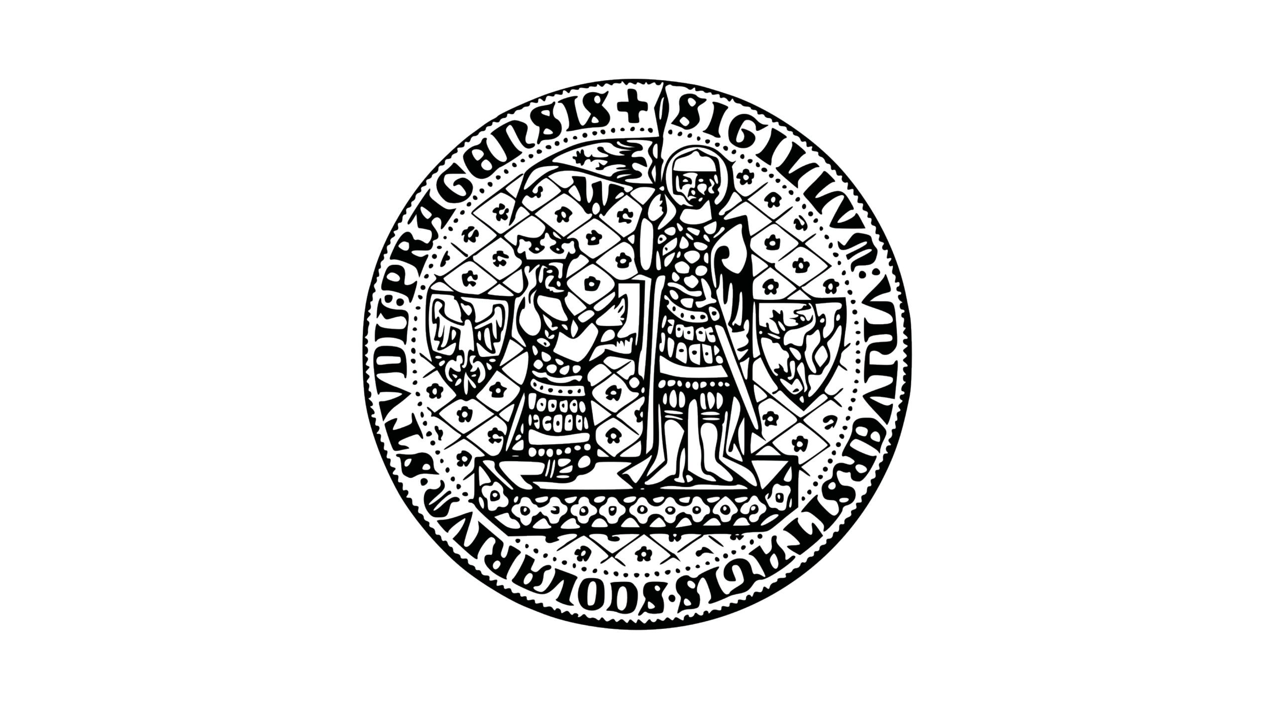 Logo Univerzita Karlova (CU) Czech Republic