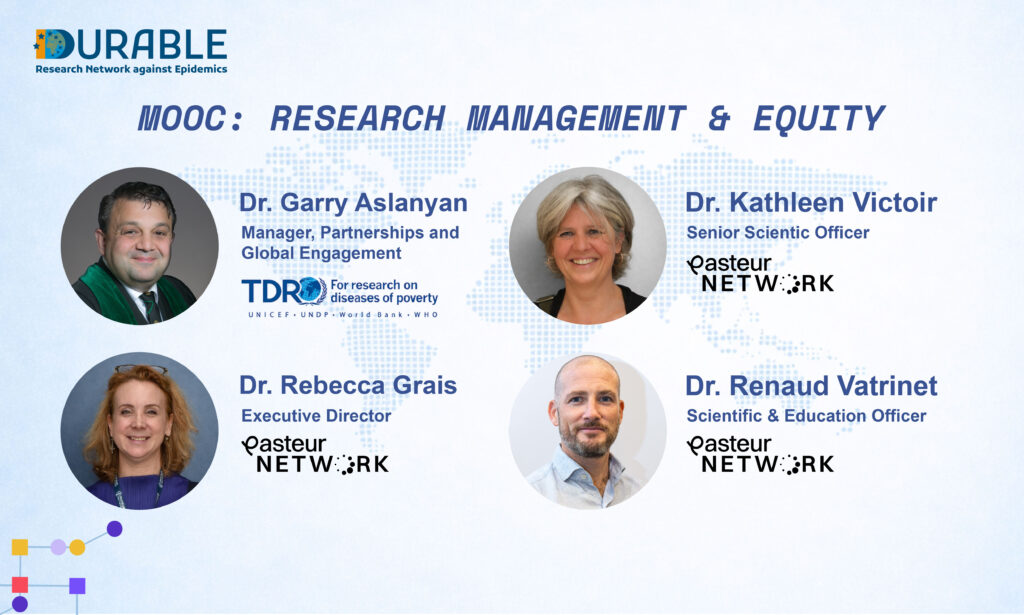 New Durable MOOC! What do you do when a health crisis strikes?